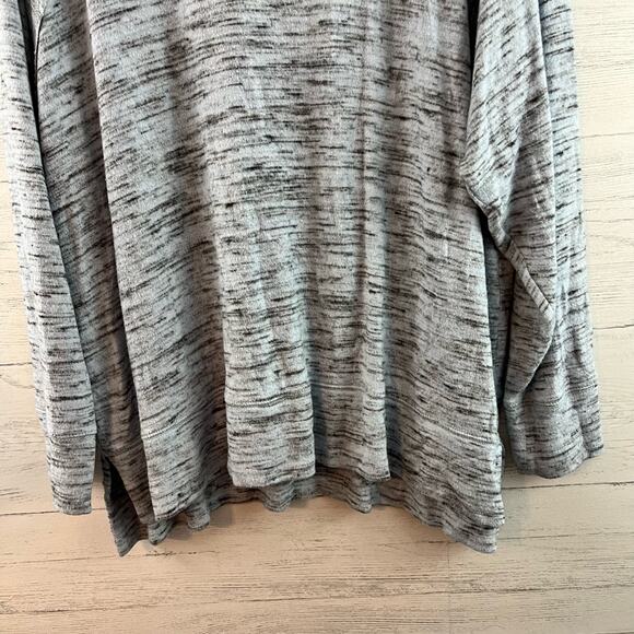 Aerie Heather Blue Gray Long Sleeve Pullover Sweater Size L - Picture 4 of 8